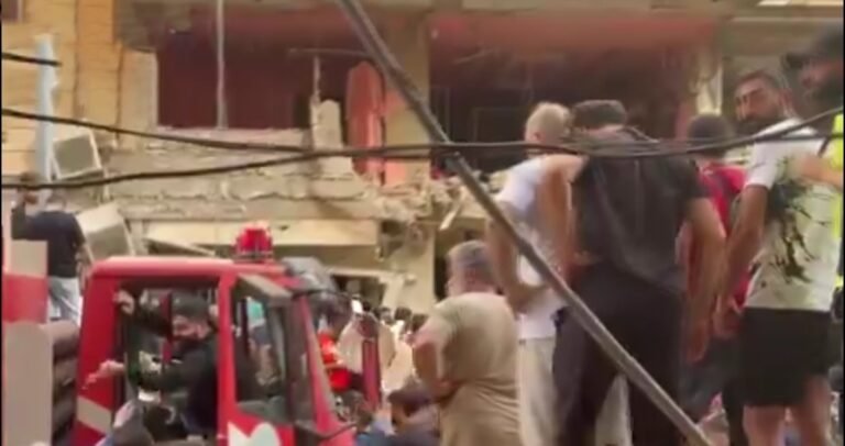 بیروت کې؛د اسرائیلي بې پیلوټه الوتکې د برید له کبله د ۵ تنو د وژل کېدو خبر ورکړل شوی