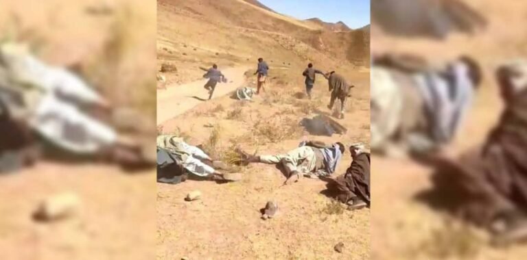 د مقاومت په نوم جبهه:د دایکندي پېښه یواځې د داعش کار نه بلکې طالبان هم همدا ډول کړنې کوي