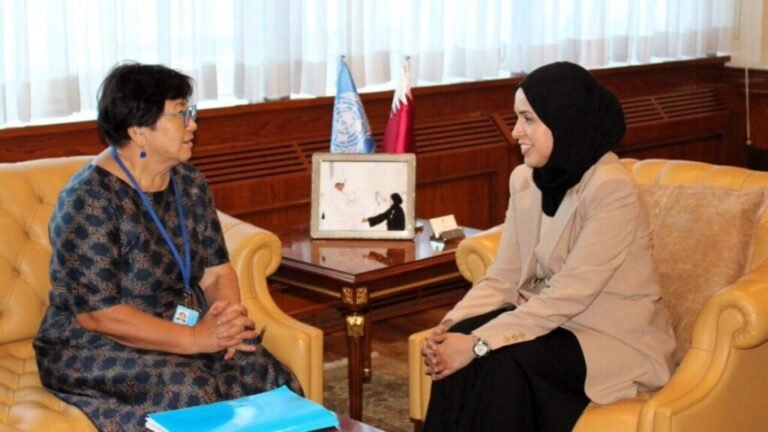 روزا اتونبایووا؛ملګرو ملتونو کې د قطر له استازې سره د افغانستان پر وضعیت خبرې کړي