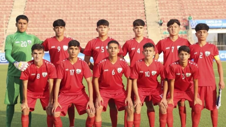 د افغانستان کم عمره فوټبال لوبډلې له عربستان څخه ماتې وخوړه