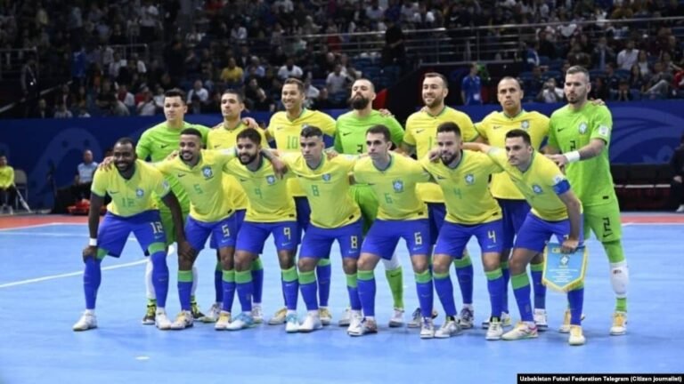 برازیل لوبډلې؛د شپږم ځل لپاره د فوټسال نړیوال جام وګاټه