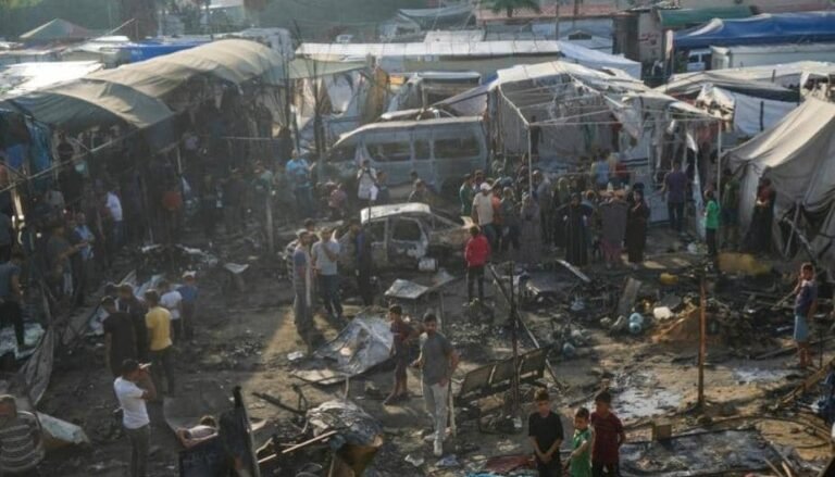 اسرائیلو؛په یو هوایي برید کې ۱۴ فلسطینیان وژلي