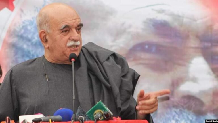 محمودخان اڅکزی:پر پښتون ژغورنې غورځنګ بندیز غیر قانوني کړنه ده