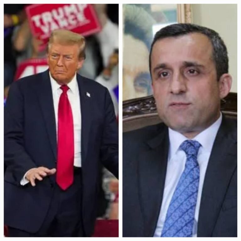 صالح د ټرمپ د بریا په اړه؛ذهنونو کې کوم څوک د پیغمبري مقام ته مه رسوئ