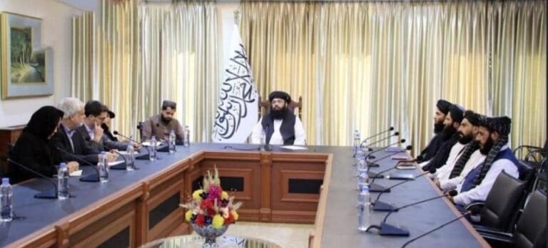 مولوي عبدالکبیر؛د افغانستان لپاره د اروپايي ټولنې له شارژدافیرې سره کتلي