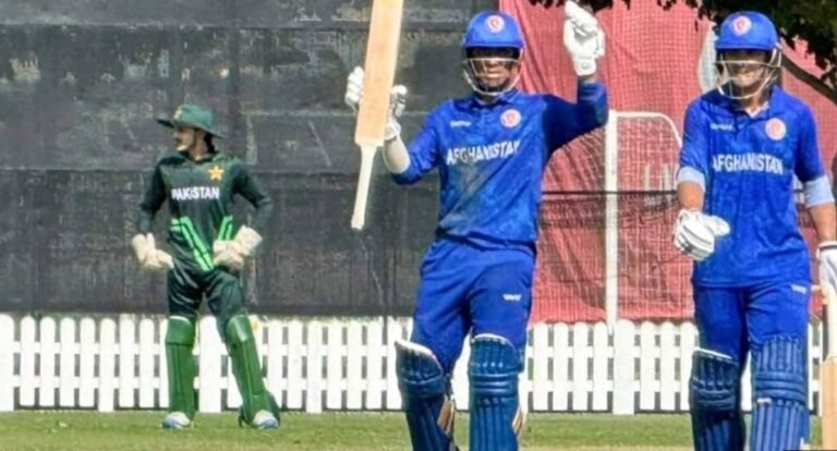 افغان ۱۹ کلنې لوبډلې د پاکستان ۱۹ کلنو لوبډلې ته ماتې ورکړه