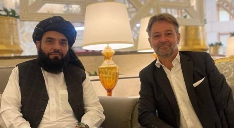 سهیل شاهین؛د افغانستان لپاره د فرانسې له چارسمبالي سره پر یو لړ موضوعاتو خبرې کړې