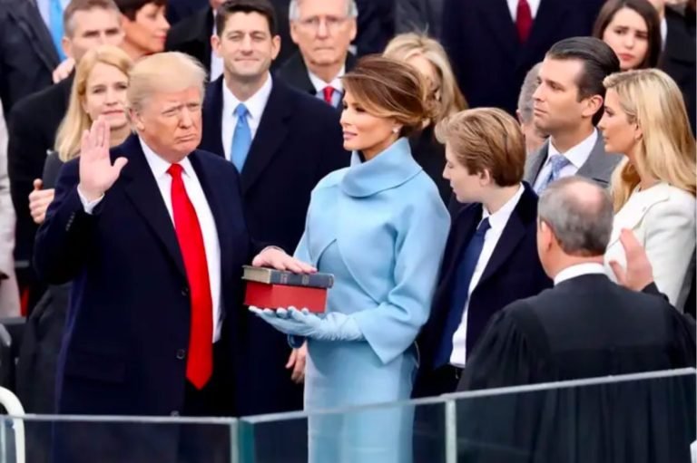 ډونالډ ټرمپ؛نن د امریکا د ۴۷ ولسمشر په توګه لوړه کوي