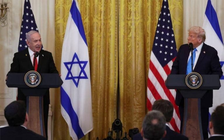 ډونالډ ټرمپ له نتنیاهو سره لیدنه کې:امریکا غواړي چې د غزې تړانګه ونیسي