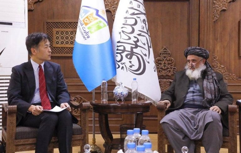 دین محمد حنیف؛د جاپان له سفیر تاکایوشي کرومایا سره کتلي