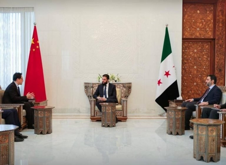 چینایي پلاوي؛له احمد الشرع سره لېدلي