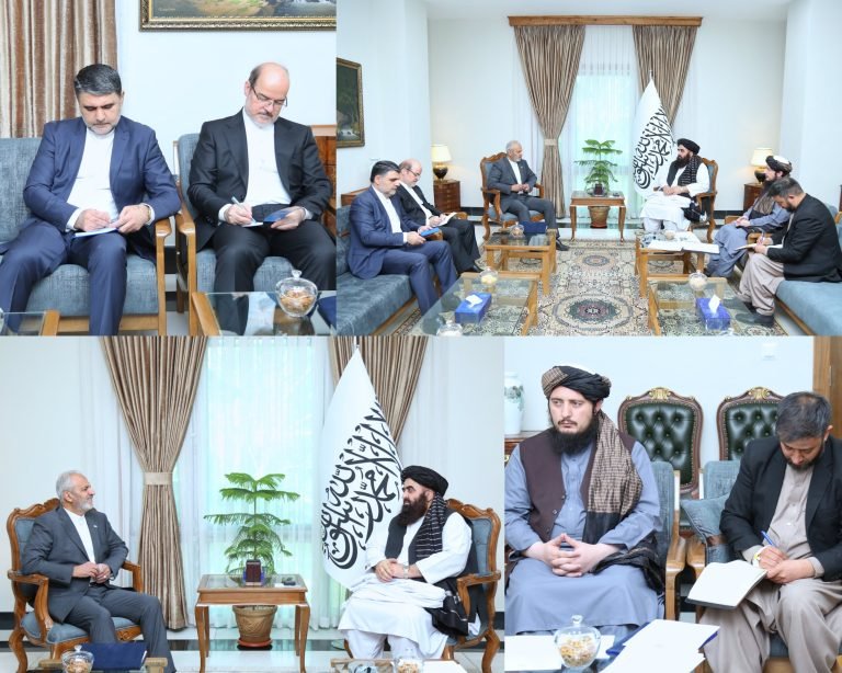 امیر خان متقي؛د ایران سفیر رضا بیګدلي سره کتلي