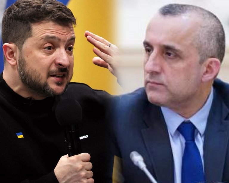 امرالله صالح:د زلنسکي او ټرمپ لفظي شخړې مطمین کړی چې روسیې جګړه ګټلې