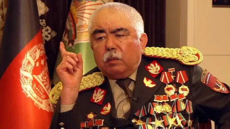 عبدالرشید دوستم:د برخلیک بدلون رانږدې شوی او موږ به له دې سختو حالاتو بریالي راوځو