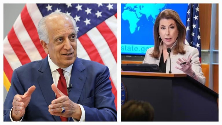 د امریکا د بهرنیو چارو وزارت ویانده:زلمی خلیلزاد افغانستان ته د امریکایي پلاوي د سفر برخه نه وه