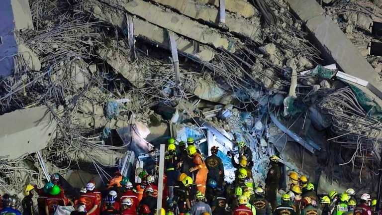 میانمار؛د زلزلې له کبله د مړو شمېر ۱۰۰۰ تنو ته لوړ شوی