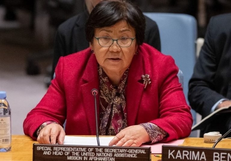 اتونبایووا؛نن د افغانستان په اړه د ملګرو ملتونو امنیت شورا ته وینا کوي