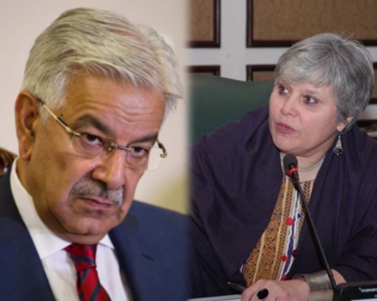 بشرا ګوهر خواجه اصف ته:«ځواب راکه چې اسامه بن لادن چا پاکستان ته راوست او چا پناه ورکړه؟»