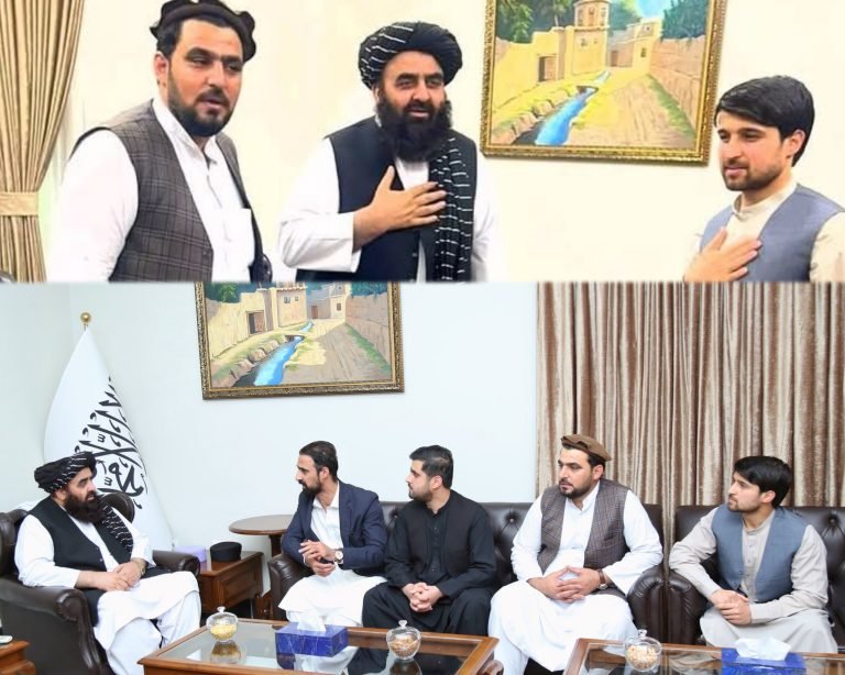 امیرخان متقي؛د ظاهر قدیر زوی ته ډاډ ورکړی چې د پلار د خلاصون هڅه یې کوي