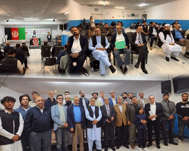 بلجیم کې د یو شمېر افغانانو ترمنځ ناسته؛د افغانستان د ستونزو حل په بشپړ ډول د دوحې تړون عملي کول دي