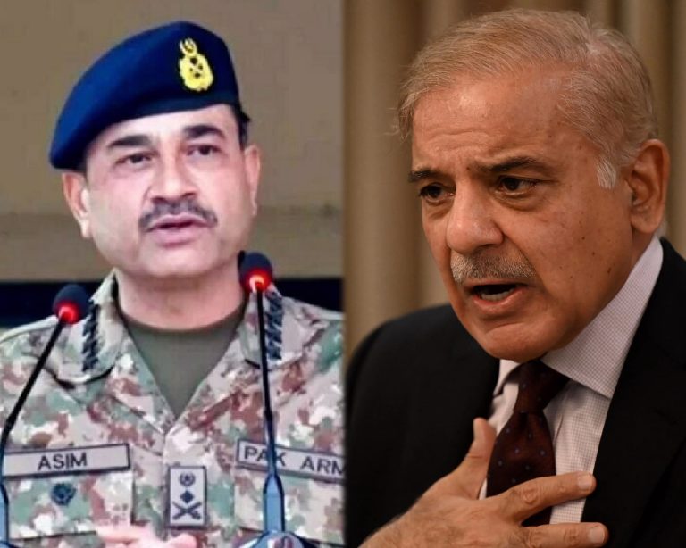 شهباز شریف:عاصم منیر په پوره مېړانه له مور وطن دفاع وکړه؛ زه ورته د مارشالۍ مبارکي وایم