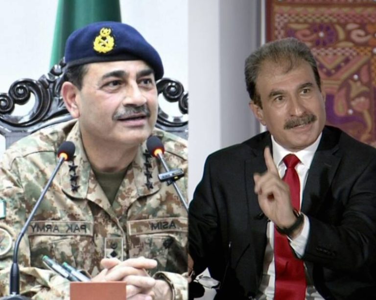 داوود جنبش:عاصم منیر پاکستان کې د کودتا پلان لري