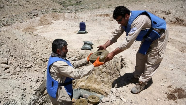 هېلوټرسټ:افغانستان د ماینونو له امله د نړۍ له تر ټولو ککړو هېوادونو څخه دی