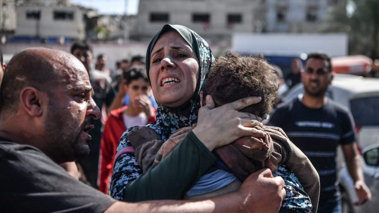 غزه؛مرستو ته راټول شوي ۳۵ فلسطینیان اسرائیلو وژلي