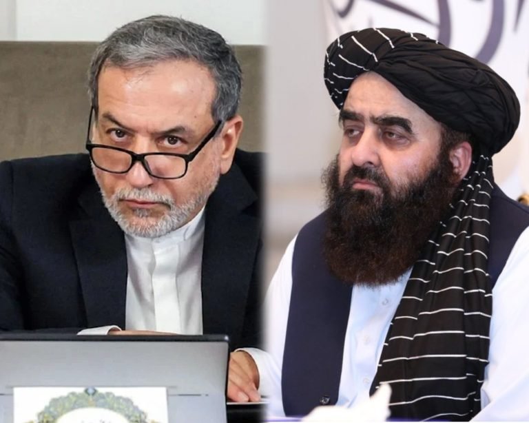 امیر خان متقي؛د ایران د بهرنیو چارو وزیر عباس عراقچي سره غږېدلی