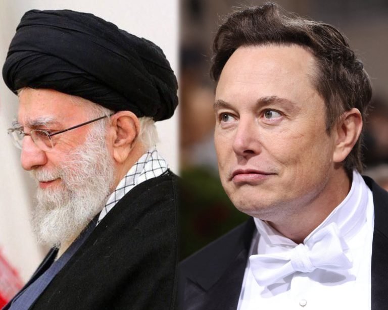 ایلن ماسک خامنه‌یي ته:امریکا شیطان بزرګ دی، که ته تر ټولو ستر شیطان؟