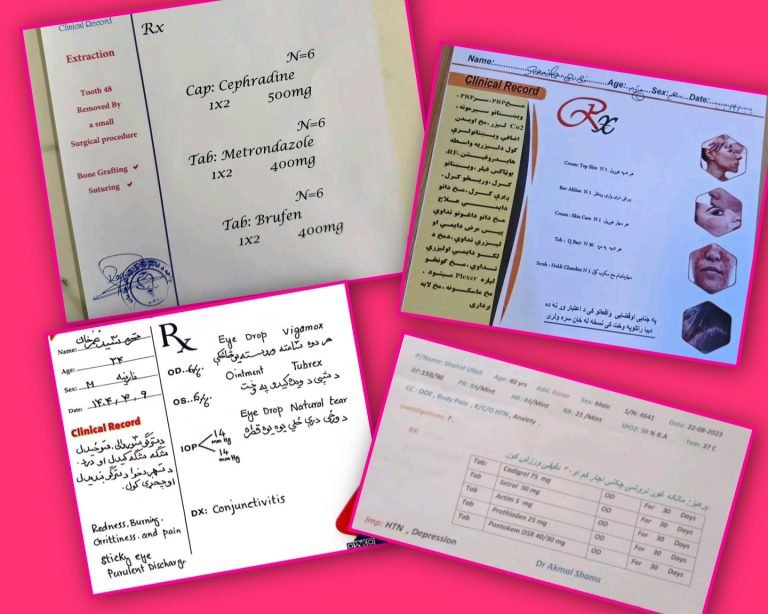 ننګرهار؛روغتیاپالان تر دې وروسته ناروغانو ته کمپیوټري نسخې لیکي