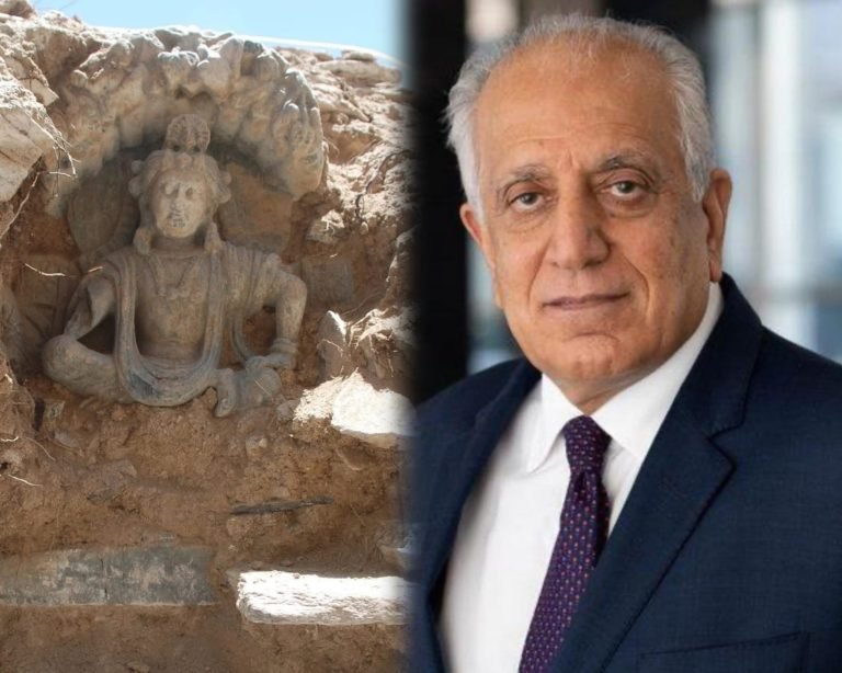 له طالبانو د زلمي خلیلزاد پوښتنه:چینایان د افغانستان د تاریخي میراث په اړه بې تفاوته دي، تاسې ولې دې تراژیدي کې ورسره ملګري یاست؟