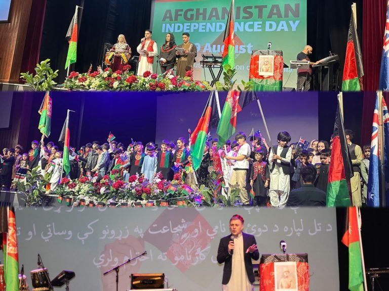 استرالیا؛ګڼو افغانانو د خپلواکۍ ۱۰۶مه کلیزه ولمانځله