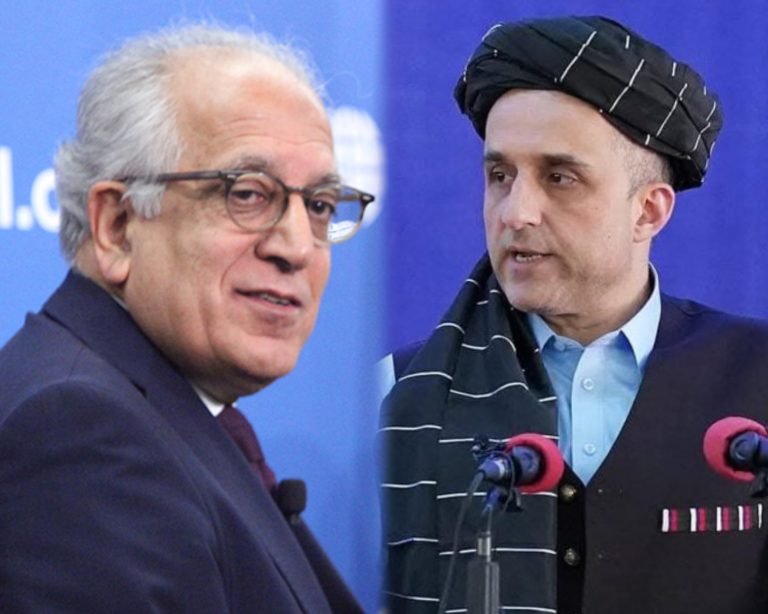 امرالله صالح:که د خلیلزاد څخه امریکایي تابعیت واخیستل شي؛ نو چارې یې د کابل د اتمې ناحېې رئیس ته ورته دي