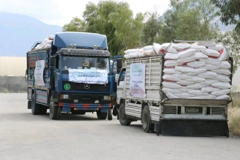 ایران؛د کونړ زلزله‌ځپلو ته ۸۰ ټنه خوراکي مرستې ولېږلې