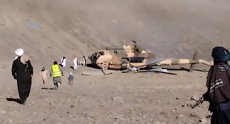 غور کې د پوځي چورلکې د نسکوریدو له امله؛د هدایت الله بدري په ګډون یو شمیر طالب چارواکي ټپیان شوي