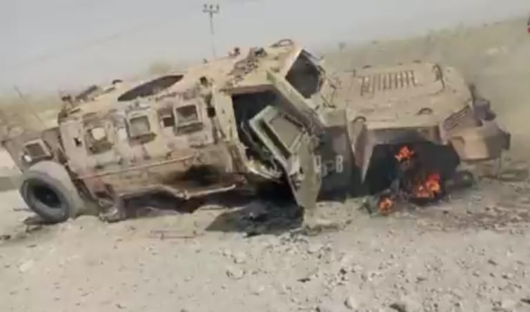 بلوچستان کې د سړک غاړې ماین چاودنه؛د یو کپتان په ګډون پنځه سرتېري وژل شوي