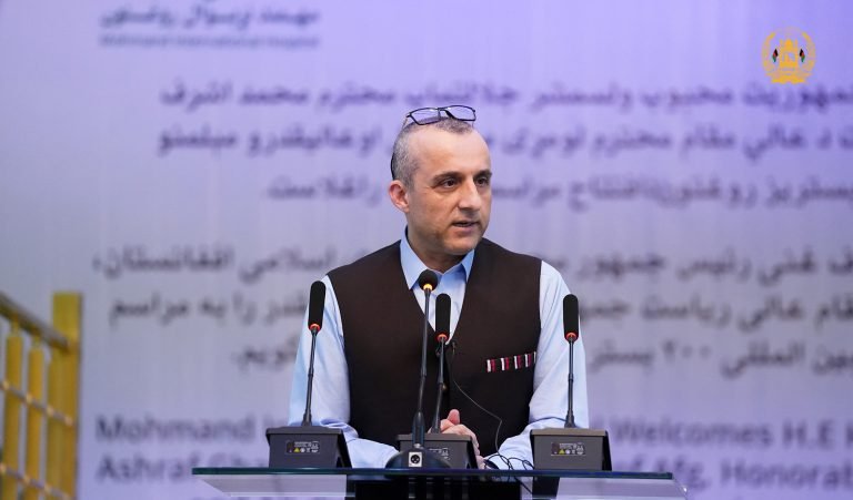 امرالله صالح:طالبان د ښځو دښمنان دي او پر ښځو زور ازمایل د نارینتوب اصل نه دی