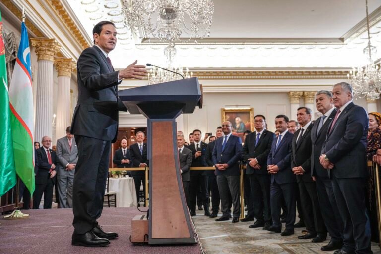 مارکو روبیو:راتلونکی ۲۰۲۶ کال د مرکزي آسیا له پنځو هېوادونو لیدنه کوم