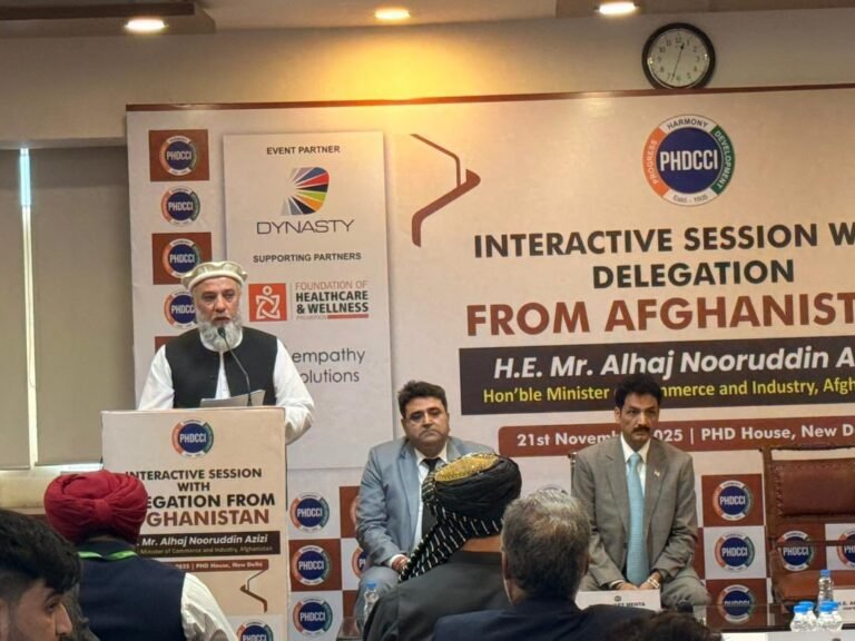 نورالدین عزیزي؛په هند کې د پانګونې د پراخېدو او سوداګریزو اړیکو د پیاوړتیا غوښتنه کړې