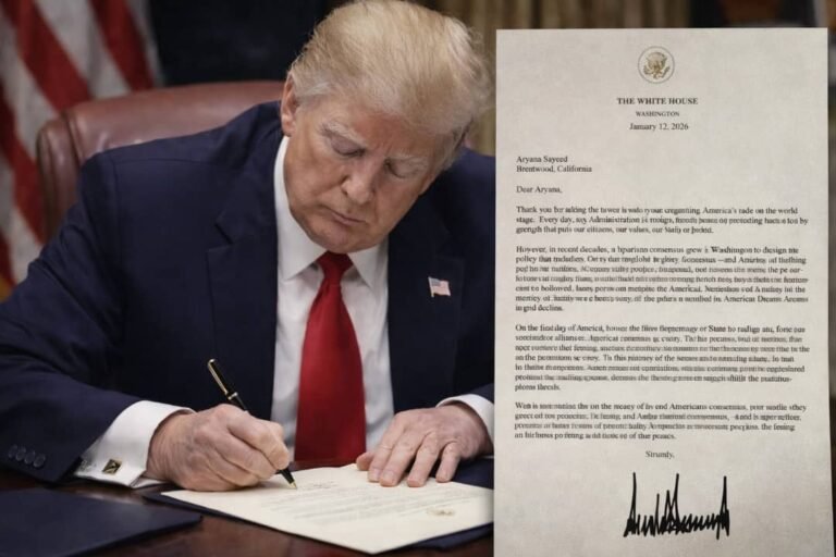 ‏د اریانا سعید لیک ته د ټرمپ غبرګون؛د امریکا ملي ګټې لومړیتوب، نه د افغانستان د ښځو وضعیت