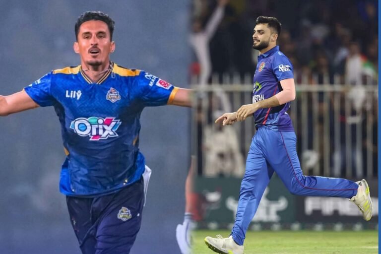 کرېکټ بورډ:نوین الحق د ټپ له کبله د ویسټ‌انډیز سره لوبو او شل اوریز نړیوال جام کې برخه نه اخلي