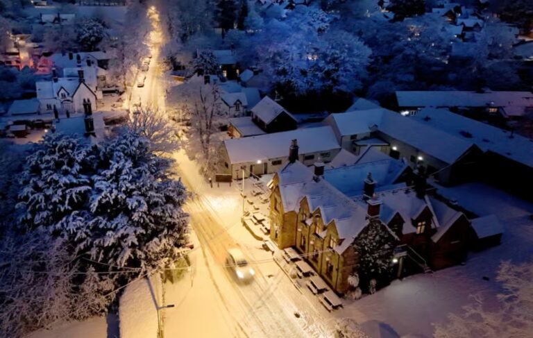 بریتانیا کې سخته یخني؛تودوخه تر منفي ۱۲ درجې راکمه شوې