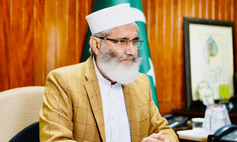 سراج الحق:په بلوچستان کې ترهګري او ناامني د اندېښنې وړ ده