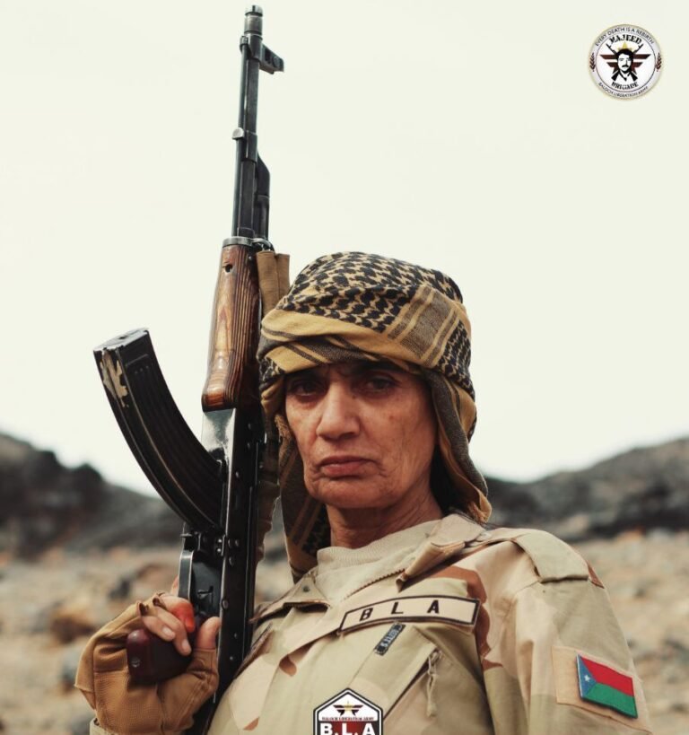 حاتم ناز سومالني؛د پاکستاني پوځ پر ضد د مجید بریګیډ ډلې، نوې ښځینه ځانمرګې بریدګره معرفي شوه