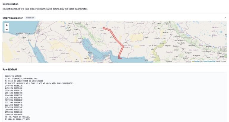 د ایران پر فضا؛د توغندیو د احتمالي توغولو له امله د الوتنو لپاره خبرداری خپور شو