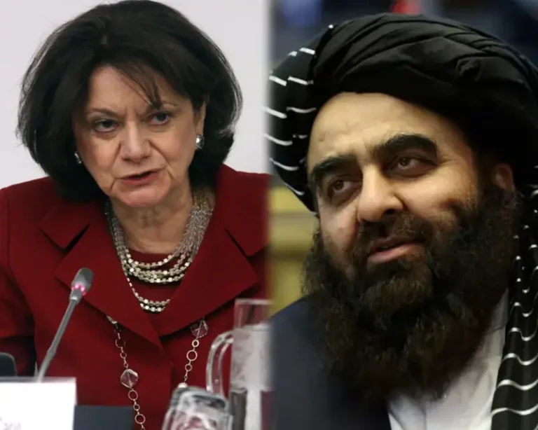 امیرخان متقي؛د ملګرو ملتونو د سرمنشي له مرستیالې سره په افغانستان کې د پاکستان د بریدونو په اړه خبرې کړې