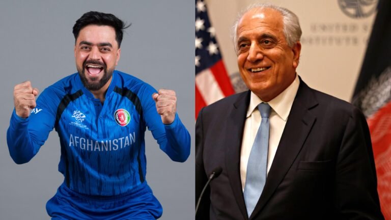 زلمی خلیلزاد:راشد خان ته د تازه نړیوال ریکارډ د جوړیدو مبارکي وایم