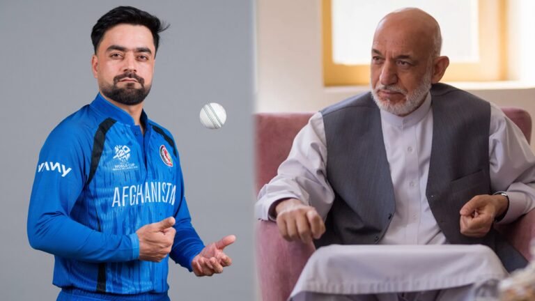 حامد کرزی:راشد خان ته د ۷۰۰ ویکټو د پوره کېدو مبارکي وایم