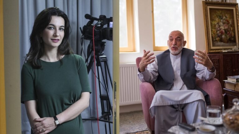 حامد کرزي؛د افغاني الاصله خبریالې یلدا حکیم ستاینه کړې